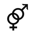Interlocked Female And Male Sign