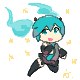 色粘土をこねてから輪郭を付ける