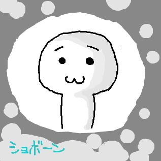 雪、無音、しょぼんにて…。 雪、無音、しょぼんにて…。